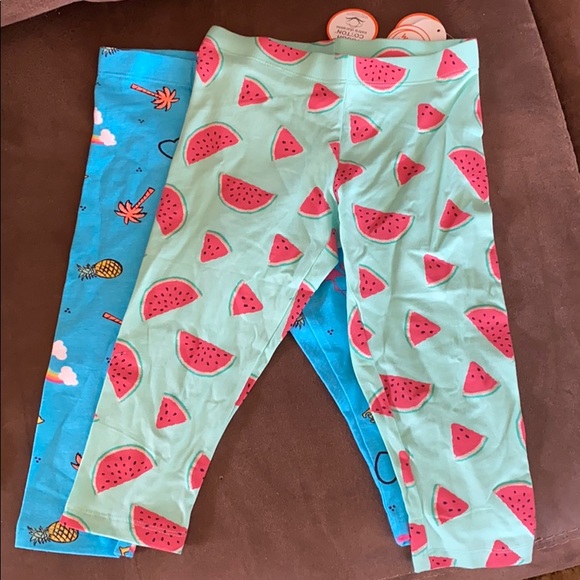 Girls cotton leggings size small - Picture 2 of 2
